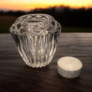 💠Princess House tea candle holder. Vintage